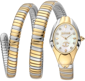 Just Cavalli Signature Biały/Stal Ø22 mm JC1L184M0035