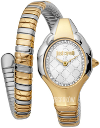 Just Cavalli Glam Chic Srebrny/Stal w odcieniu złota JC1L186M0055