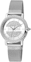 Just Cavalli Animalier Srebrny/Stal Ø32 mm JC1L212M0215