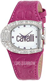 Just Cavalli Logo Srebrny/Skóra R7251160502