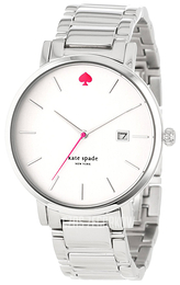 Kate Spade Gramercy Biały/Stal Ø38 mm 1YRU0008