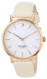 Kate Spade Metro Biały/Skóra Ø34 mm 1YRU0012