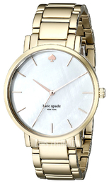Kate Spade Gramercy Biały/Stal w odcieniu złota Ø38 mm 1YRU0219