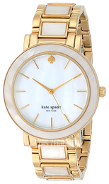 Kate Spade Gramercy Biały/Żywica z tworzywa sztucznego Ø38 mm 1YRU0394