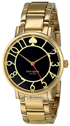 Kate Spade Gramercy Niebieski/Stal w odcieniu złota Ø34 mm 1YRU0430