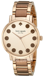 Kate Spade Gramercy Różowe złoto/Stal w kolorze różowego złota Ø34 mm 1YRU0739