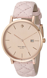 Kate Spade Metro Różowe złoto/Skóra Ø38 mm 1YRU0845