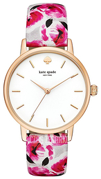Kate Spade Metro Biały/Skóra Ø34 mm KSW1053