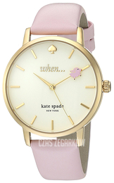 Kate Spade Metro Kremowy/Skóra Ø34 mm KSW1230