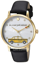 Kate Spade Metro Biały/Skóra Ø34 mm KSW1346