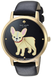 Kate Spade Metro Czarny/Skóra Ø38 mm KSW1406
