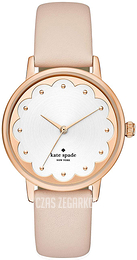 Kate Spade Metro Srebrny/Skóra Ø34 mm KSW1472