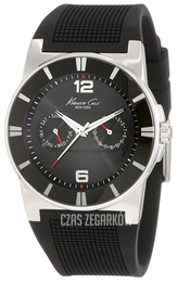 Kenneth Cole Reaction Czarny/Guma Ø42.2 mm 10008220