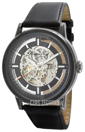 Kenneth Cole Automatic Czarny/Skóra Ø46 mm 10011601