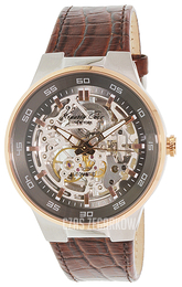 Kenneth Cole Automatic Szary/Skóra Ø45 mm 10014790