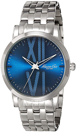 Kenneth Cole Niebieski/Stal Ø44 mm 10014812