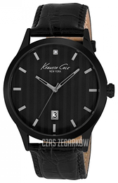 Kenneth Cole Czarny/Skóra Ø42 mm 10018751