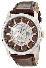 Kenneth Cole Brązowy/Skóra Ø44 mm 10019488