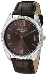 Kenneth Cole Brązowy/Skóra Ø44 mm 10019681