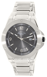 Kenneth Cole Slim Szary/Stal Ø46 mm 10020832
