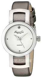 Kenneth Cole Srebrny/Skóra Ø28 mm 10022298