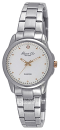 Kenneth Cole Diamond Biały/Stal Ø32 mm 10026478