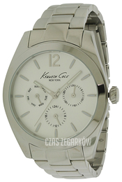 Kenneth Cole Multifunction Srebrny/Stal Ø40 mm 10027823