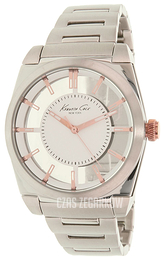 Kenneth Cole Transparency Biały/Stal Ø38 mm 10027852