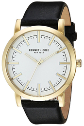 Kenneth Cole Slim Biały/Skóra Ø43.5 mm 10030810