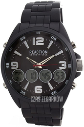 Kenneth Cole Reaction Czarny/Stal Ø50 mm KC10030985