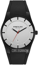 Kenneth Cole Srebrny/Guma Ø42 mm KC10031266