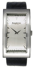 Kenneth Cole Srebrny/Skóra Ø28 mm KC1212