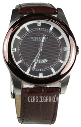Kenneth Cole Brązowy/Skóra Ø42 mm KC1456