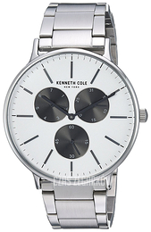 Kenneth Cole Multifunction Srebrny/Stal Ø41 mm KC14946007