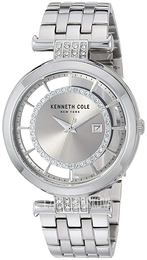 Kenneth Cole Transparency Srebrny/Stal Ø36 mm KC15005010