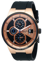 Kenneth Cole Czarny/Guma Ø42 mm KC1554