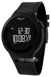 Kenneth Cole Touch Czarny/Guma Ø45 mm KC1640