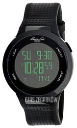 Kenneth Cole Czarny/Skóra Ø44 mm KC1728