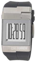 Kenneth Cole Digital Srebrny/Guma Ø34 mm KC1743