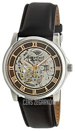 Kenneth Cole Automatic Czarny/Skóra Ø42 mm KC1745