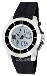 Kenneth Cole Touch Srebrny/Guma Ø47 mm KC1849