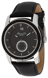 Kenneth Cole Czarny/Skóra Ø42 mm KC1856