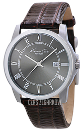 Kenneth Cole Classic Szary/Skóra Ø44 mm KC1923