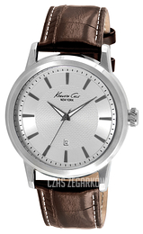 Kenneth Cole Modern Core Srebrny/Skóra Ø46 mm KC1952