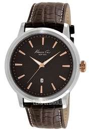 Kenneth Cole Modern Core Brązowy/Skóra Ø46 mm KC1953