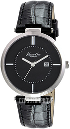 Kenneth Cole Czarny/Skóra Ø34 mm KC2593