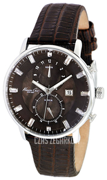 Kenneth Cole Classic Brązowy/Skóra Ø42 mm KC2709