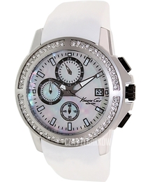 Kenneth Cole Biały/Guma Ø42 mm KC2798
