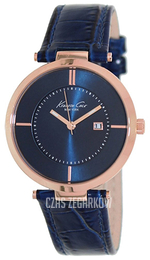 Kenneth Cole Niebieski/Skóra Ø35 mm KC2801