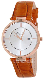 Kenneth Cole Srebrny/Skóra Ø35 mm KC2802